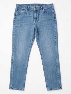 Eddie Bauer Boyfriend Slim Jeans Light Wash 12